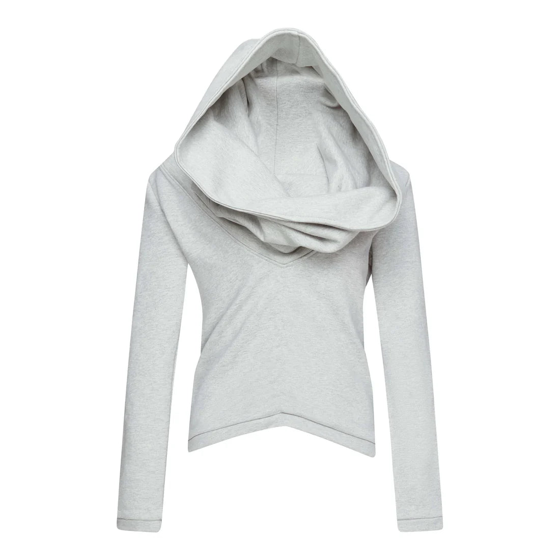 TE.COM Multi-Way Oversized Layered Collar Sweatshirt