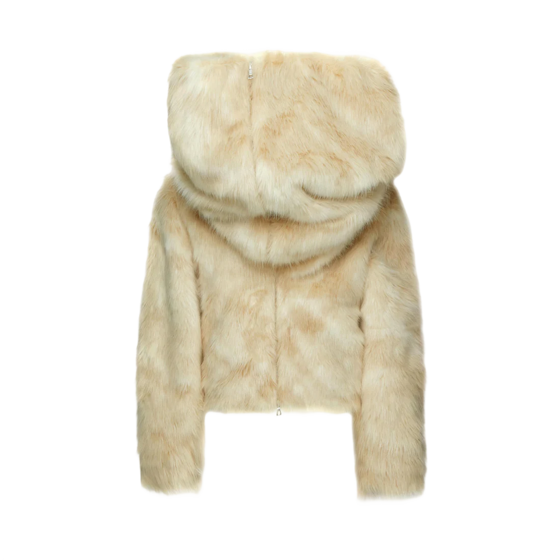 TE.COM Faux Mink Fur Coat (Short/Long 2-Way)