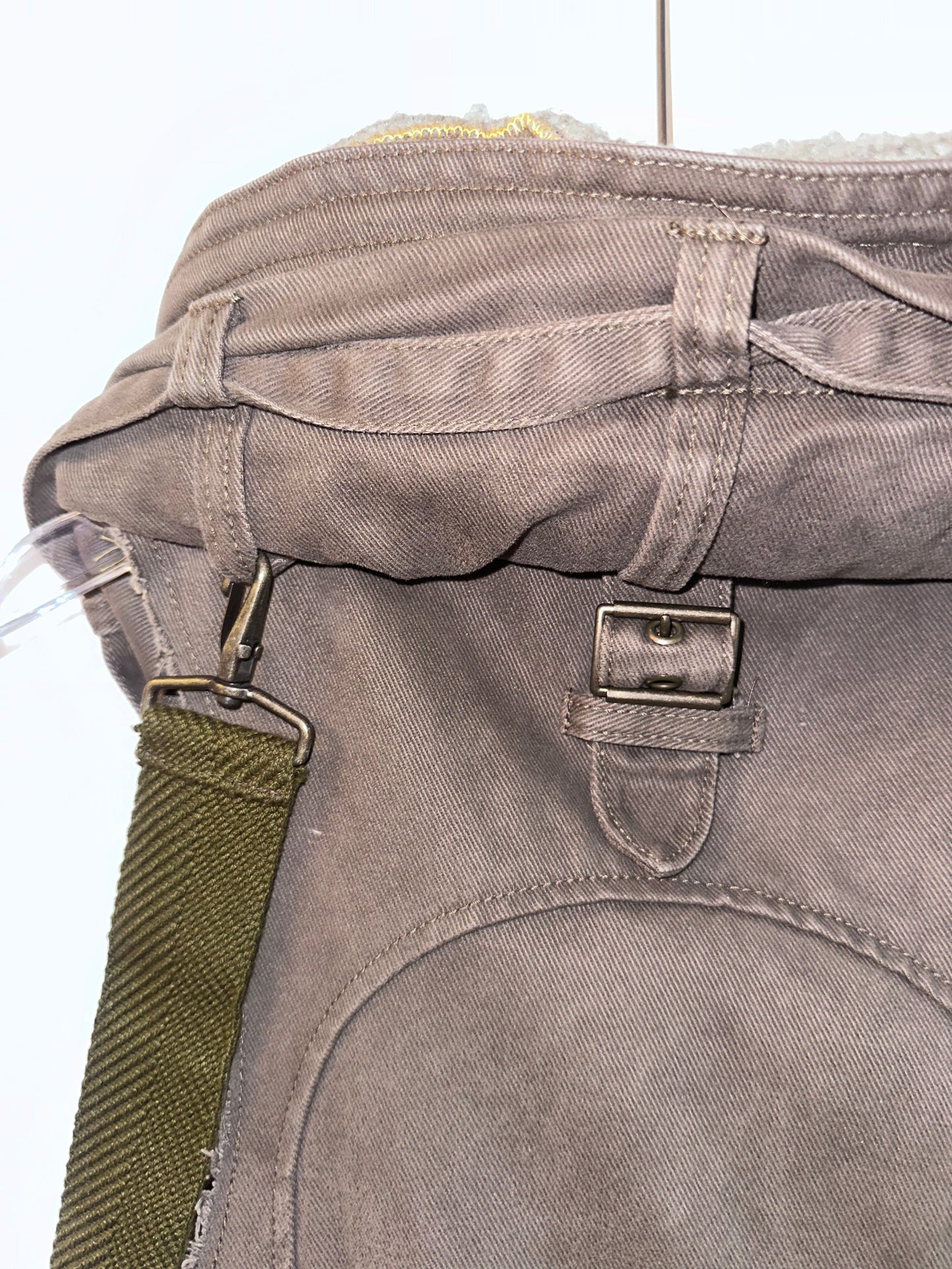 L.G.B Military Shearling Vest