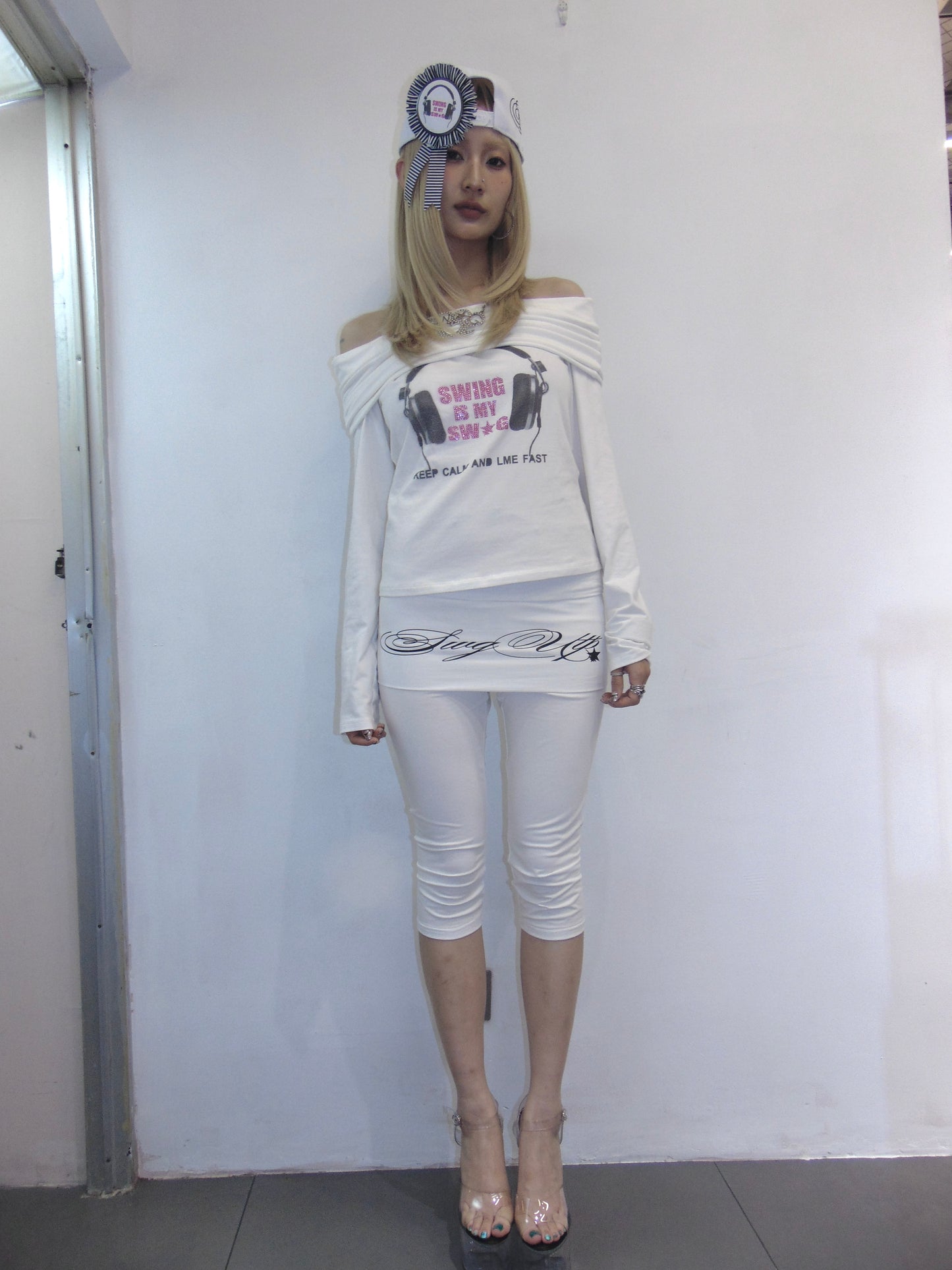 SWING UTOPIA STRETCH CROPPED PANTS