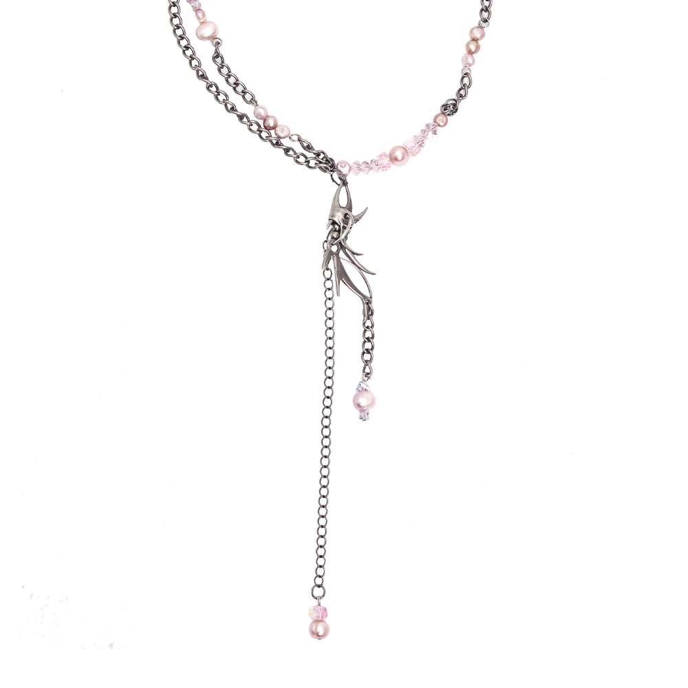 IIIMIII&SwIng “PINKEN THE ANGEL” Necklace-2