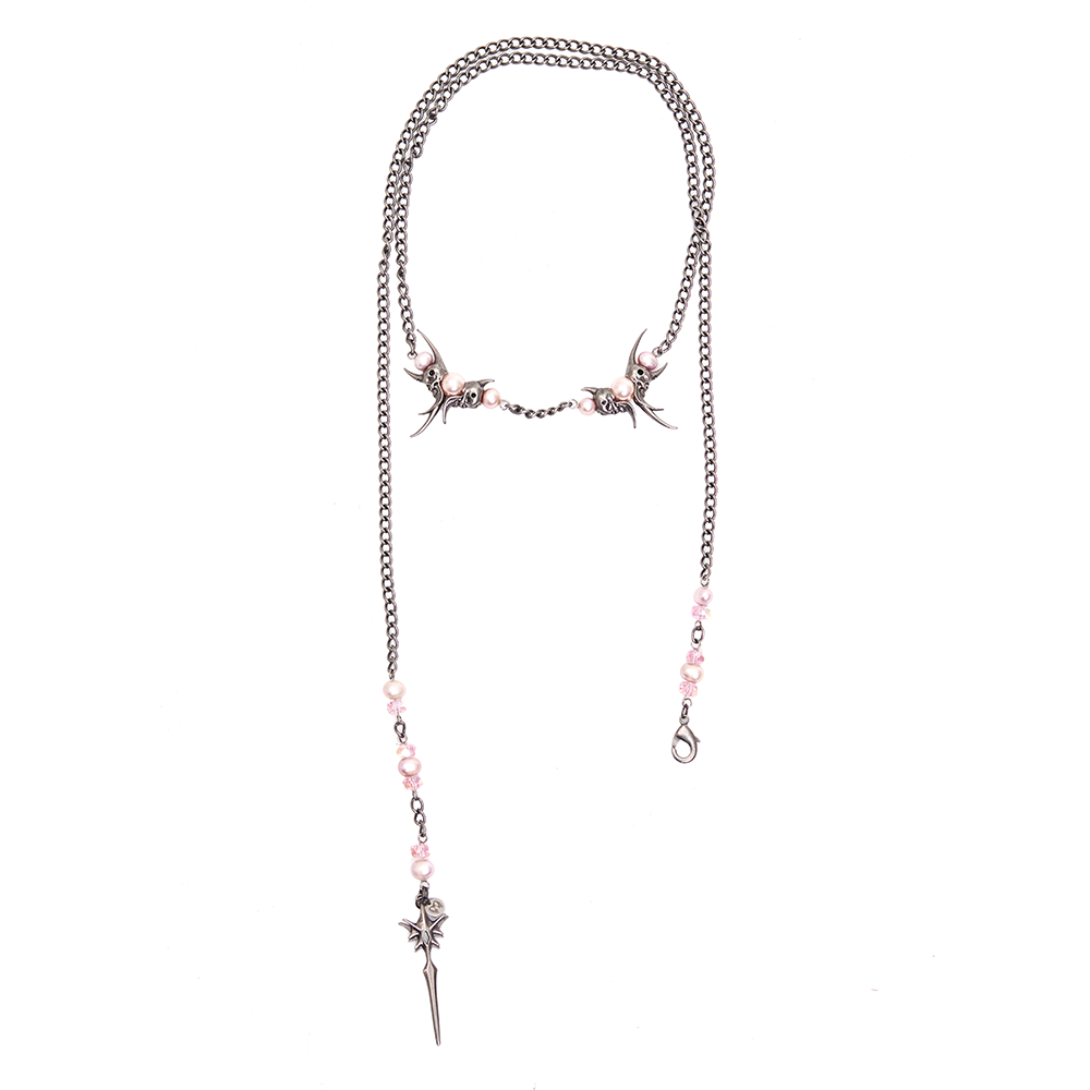 IIIMIII&SwIng “PINKEN THE ANGEL” Necklace-4
