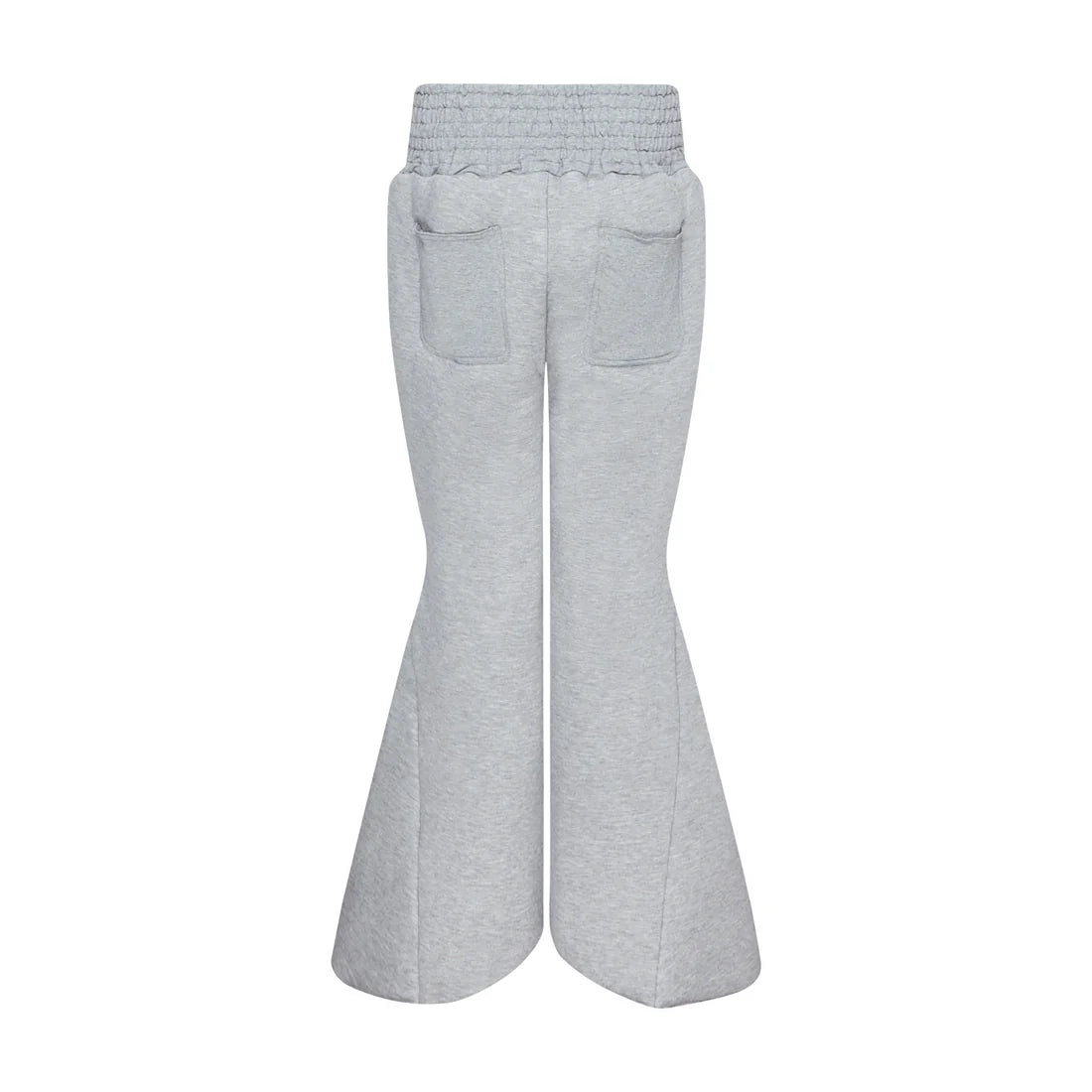 TE.COM Cotton-filled wide-leg flared pants