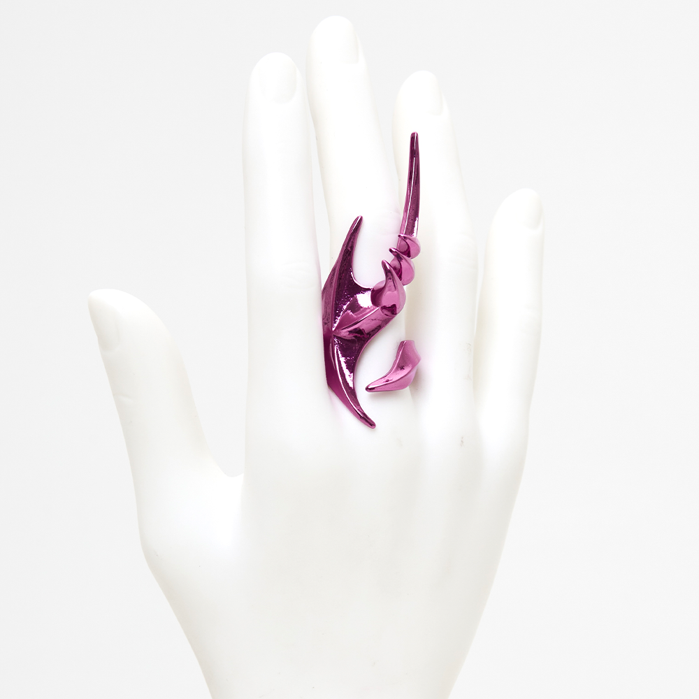 IIIMIII&SwIng “PINKEN THE ANGEL” heteromorphic Ring