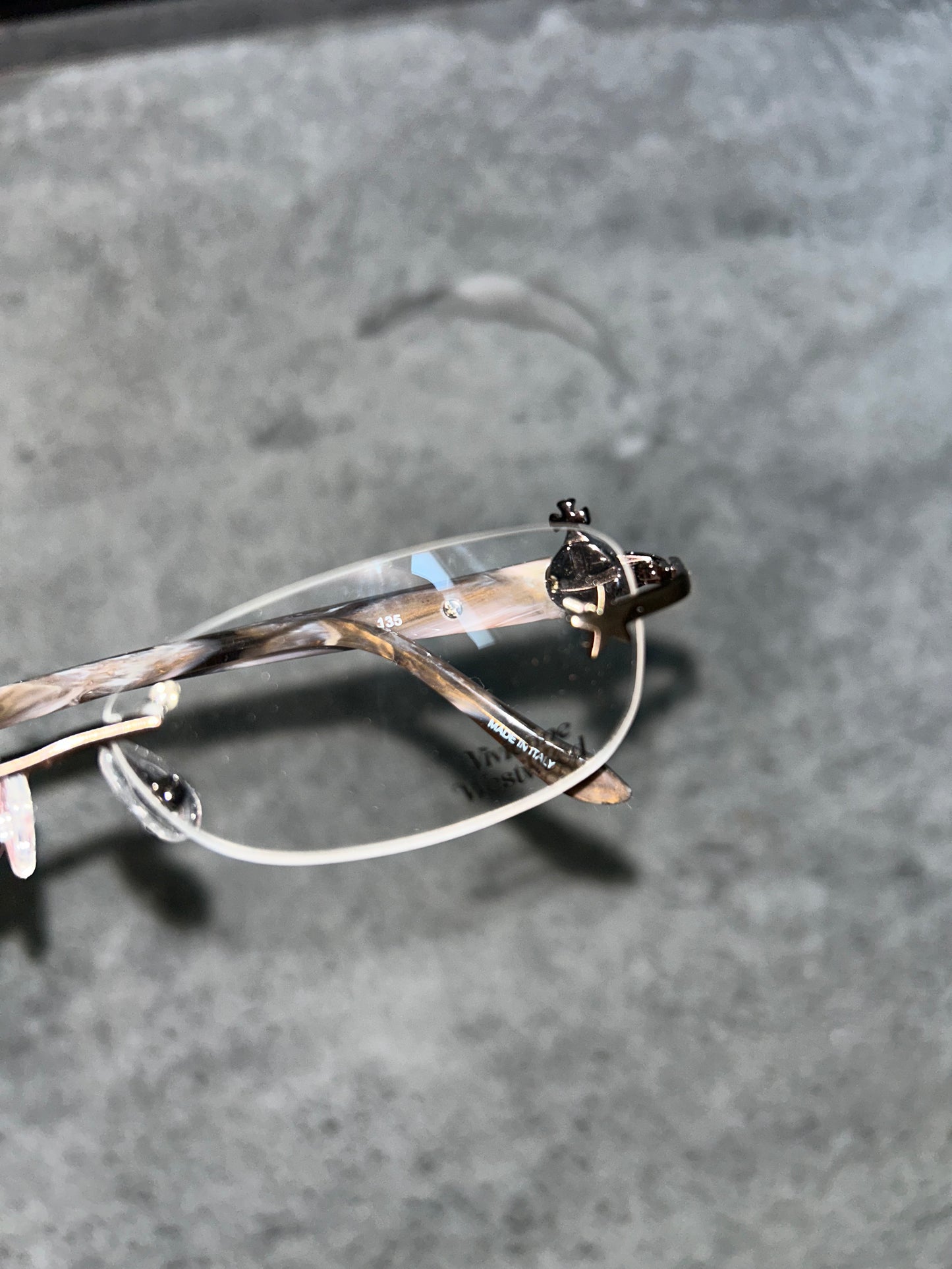 Vivienne Westwood Classic Saturn&Star Optical Glasses (Coffee Brown)