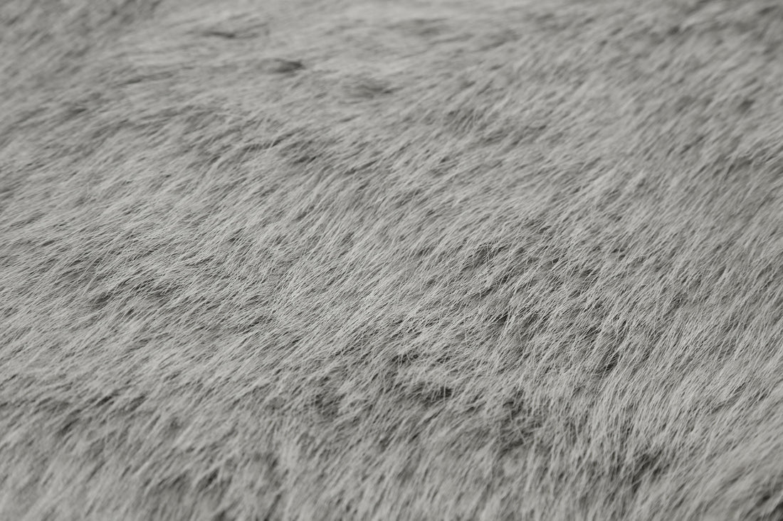 TE.COM Extra-Thick Long Eco-Friendly Faux Fur Coat