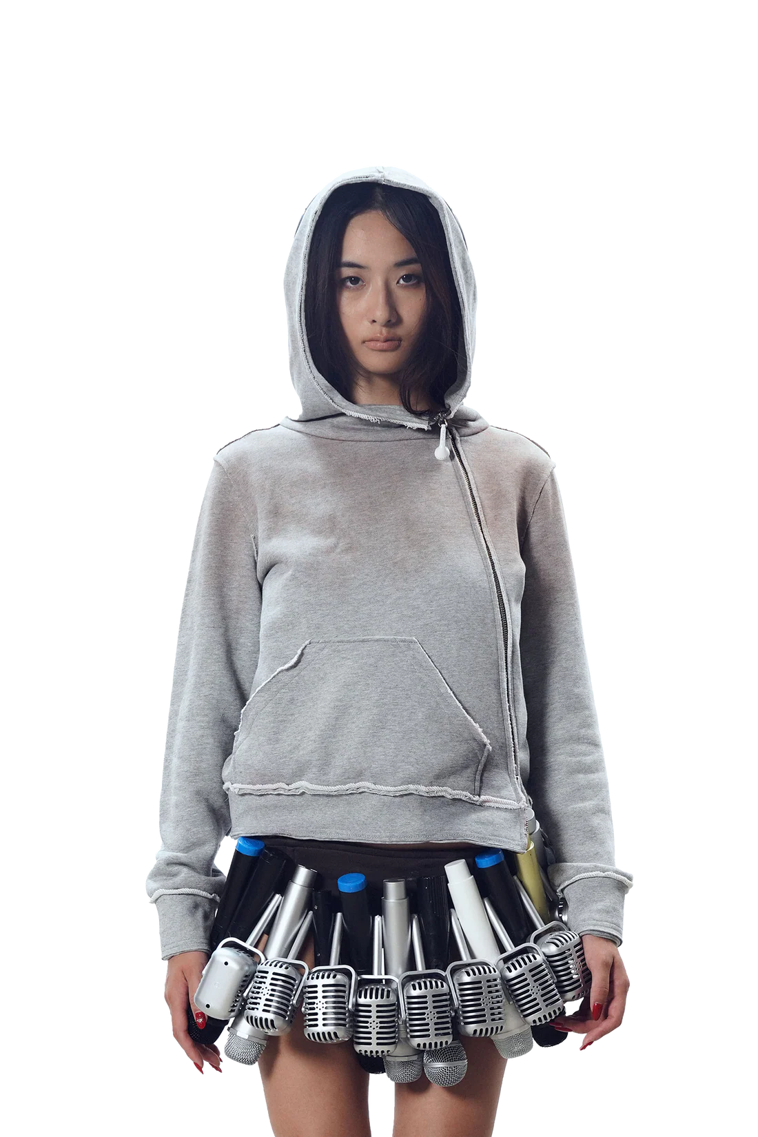 TE·COM Speaker Component Washed Hoodie