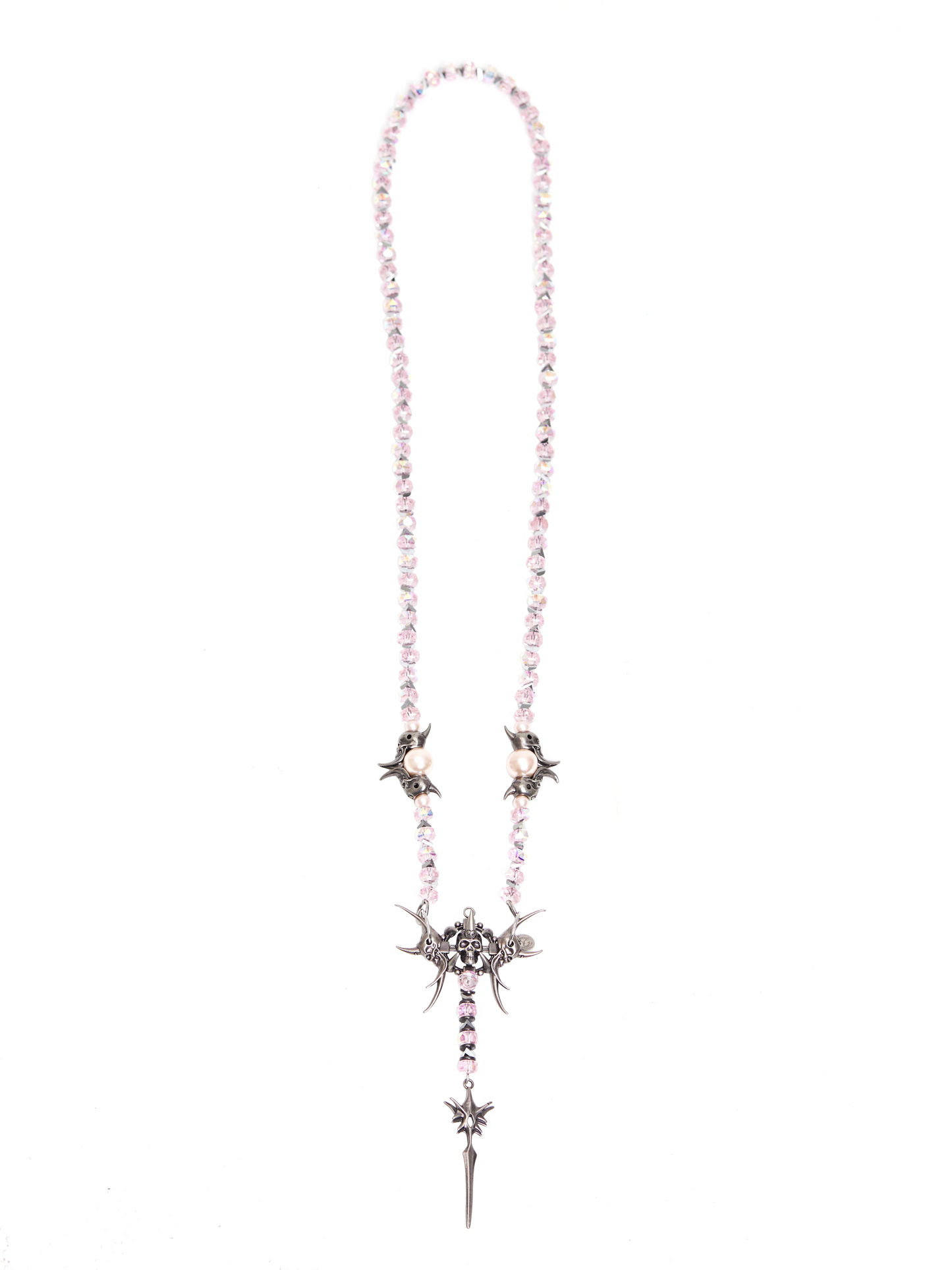 IIIMIII&SwIng “PINKEN THE ANGEL” Long beaded Chain