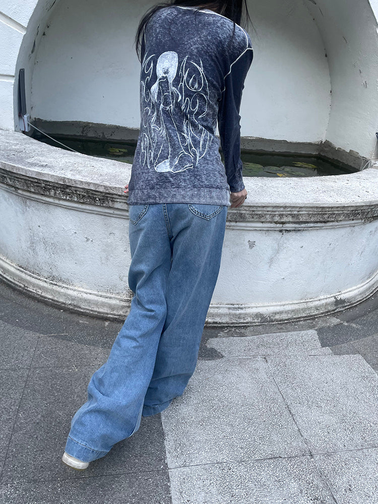 TexEvasion Patchwork Printed Sweaters