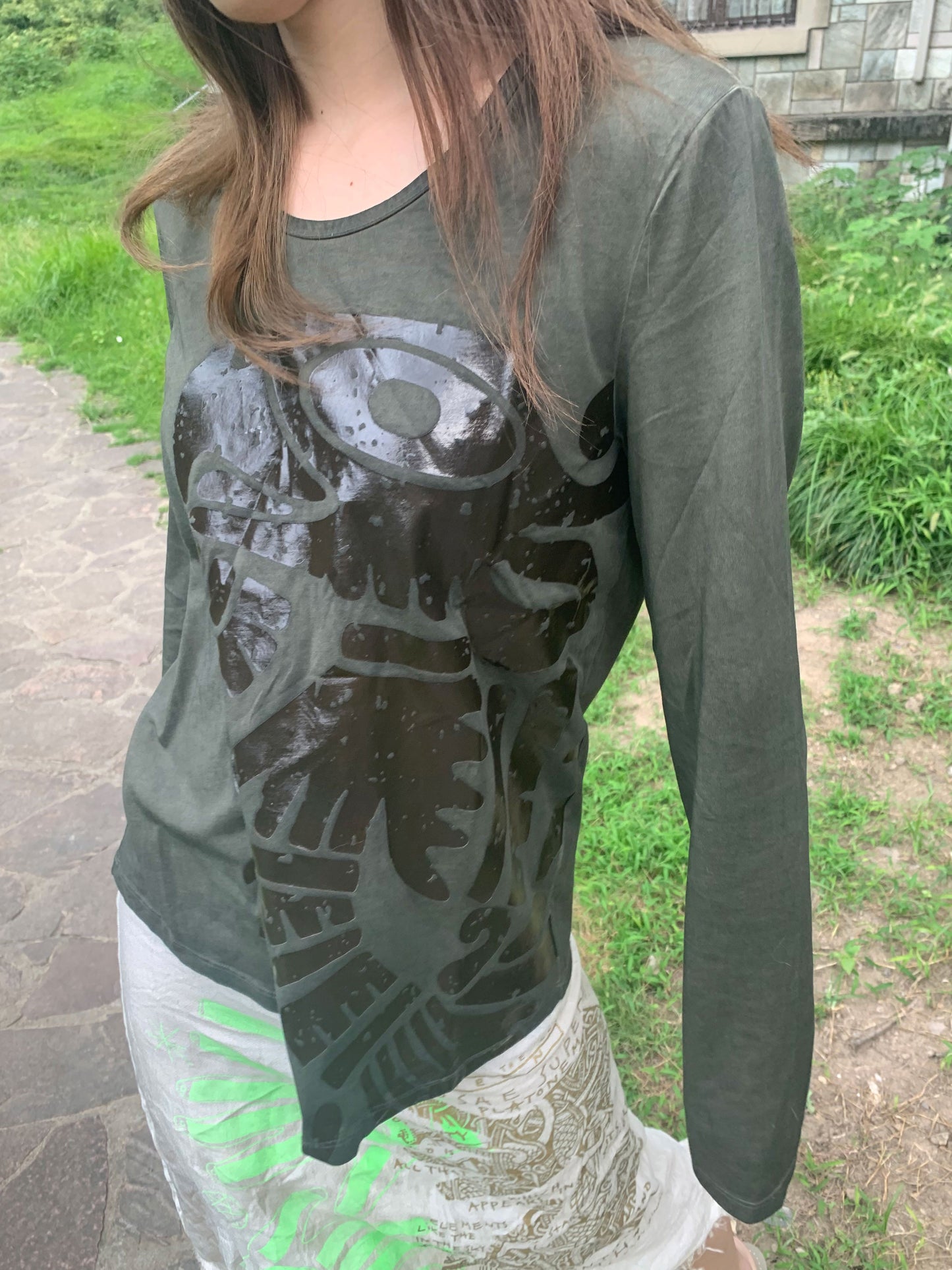 TexEvasion Printed Long-Sleeve T-Shirt