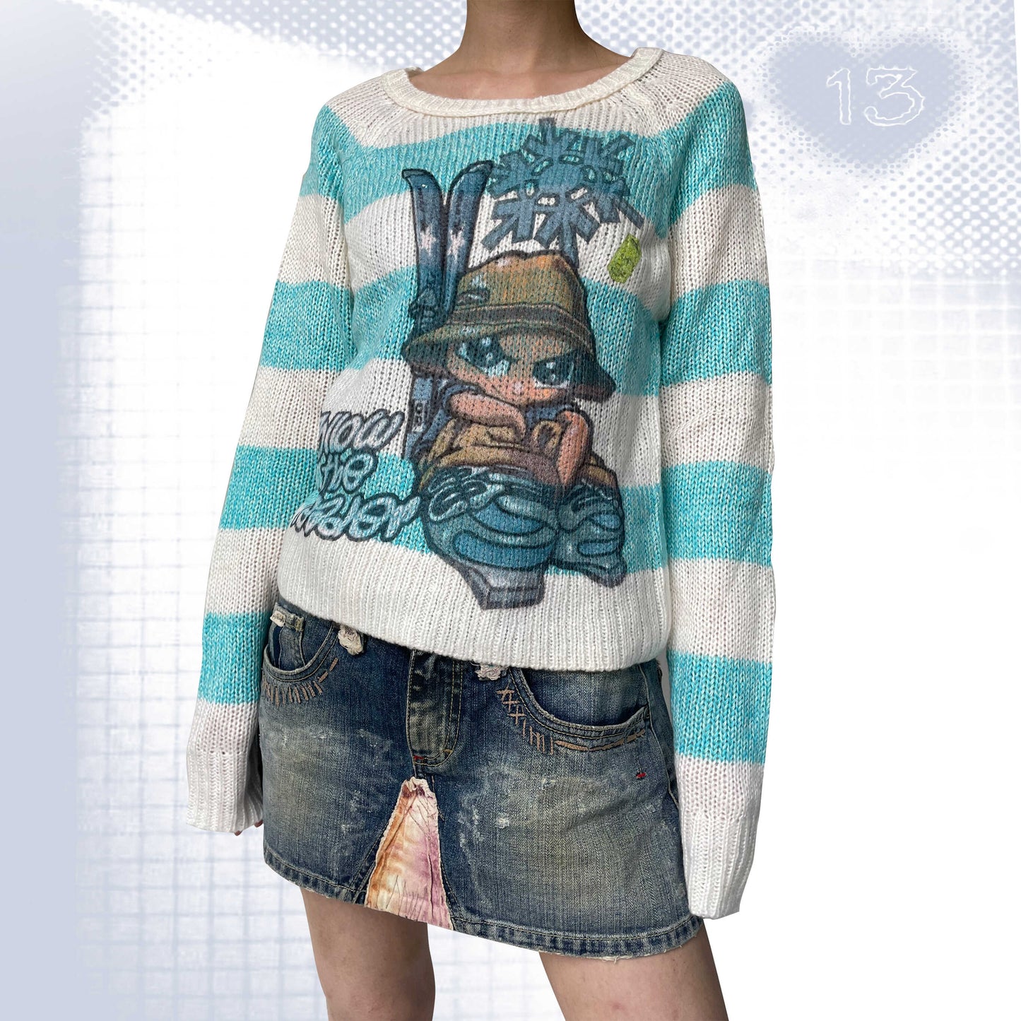 TexEvasion Knitted Printed Sweaters