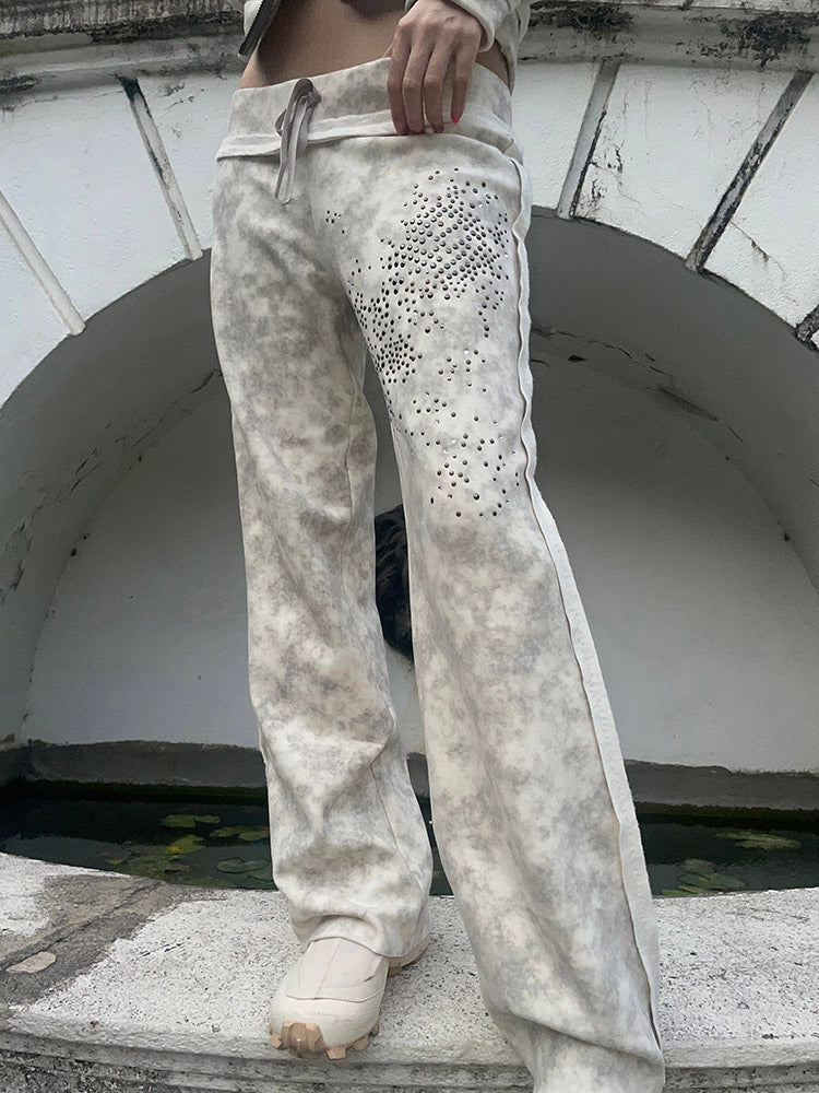 TexEvasion Rivet Patchwork Pants