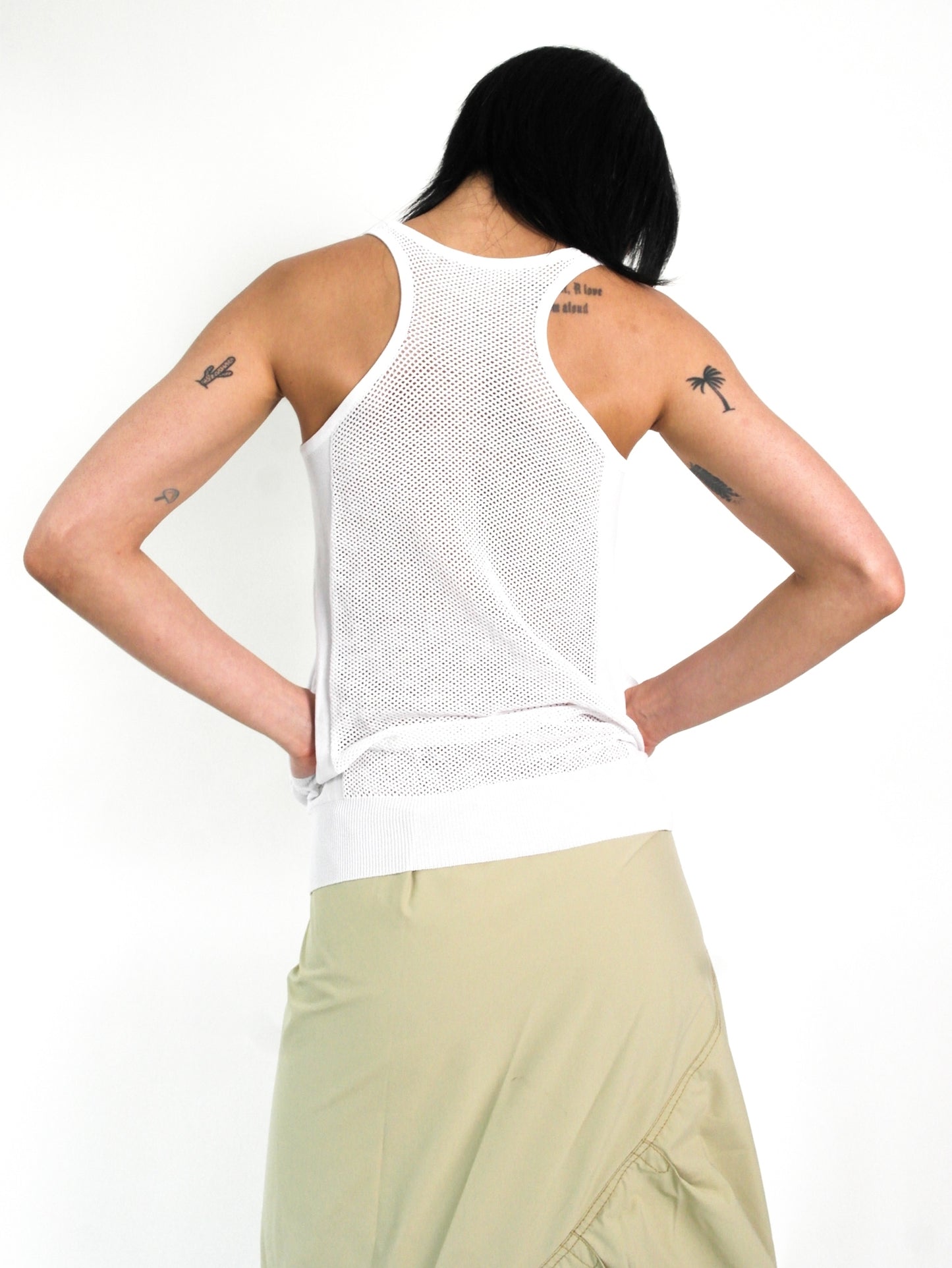 TexEvasion Mesh Printed Top