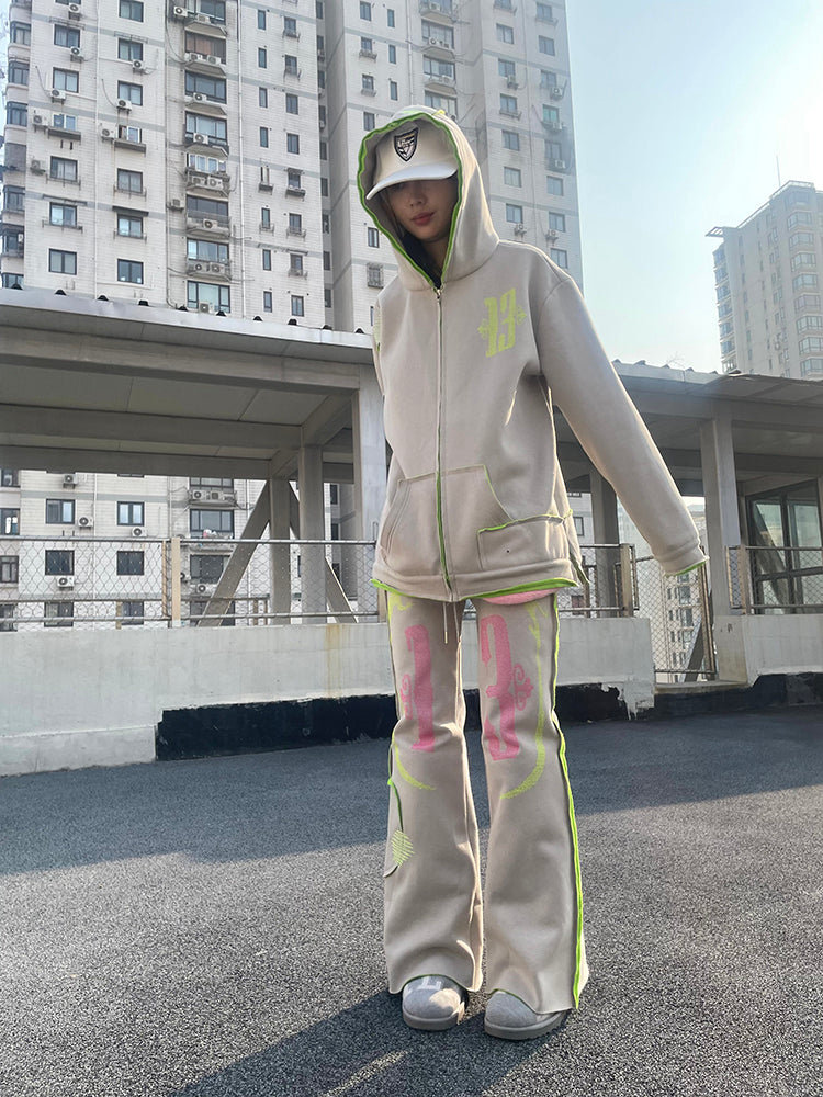 TexEvasion Rhinestone Splicing Jacket