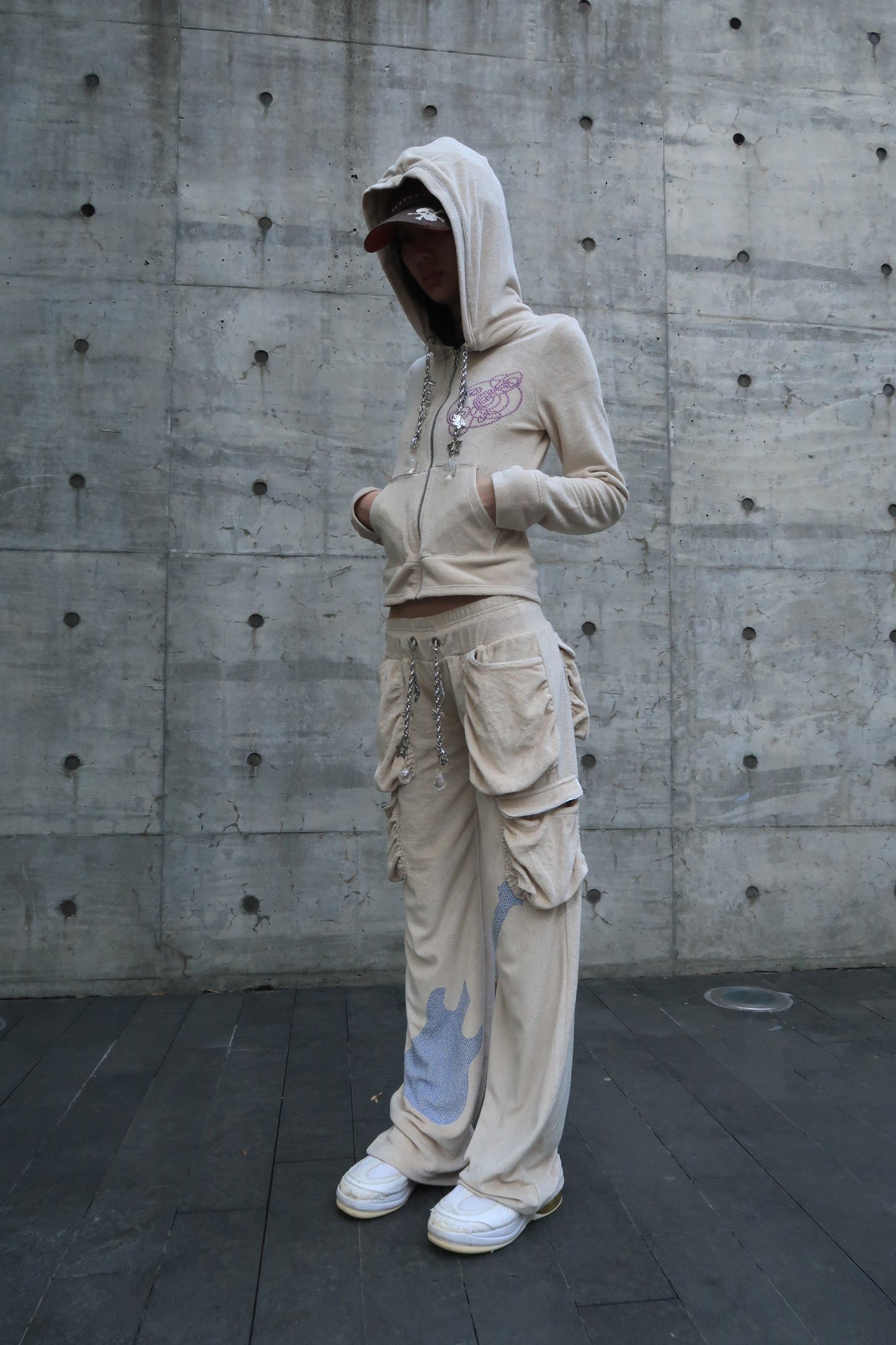 TexEvasion Chain Drawstring Pants