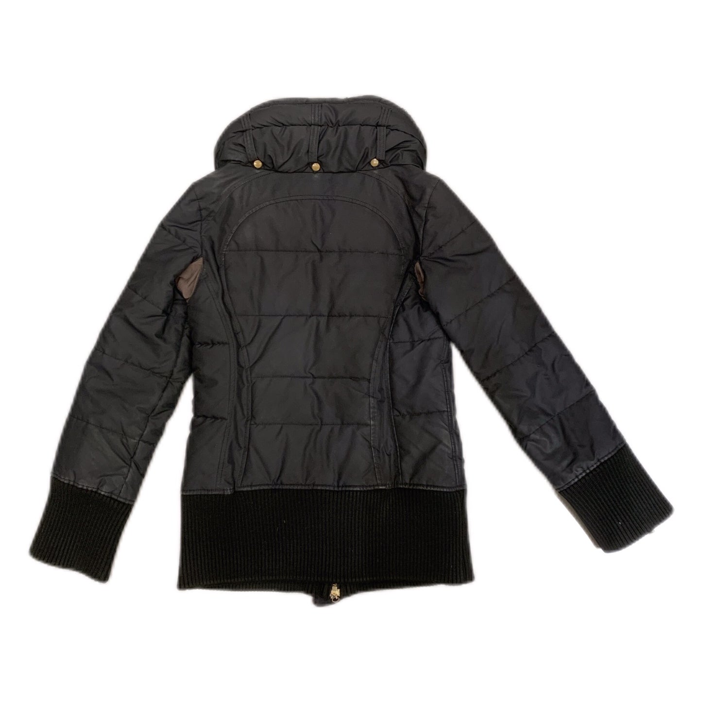 L.G.B Black Slim-Fit Padded Jacket