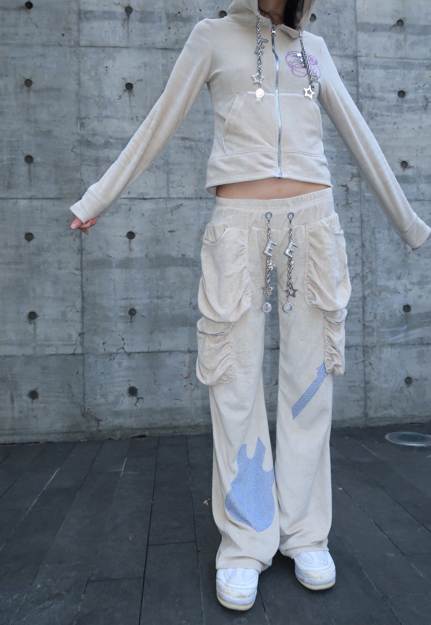TexEvasion Chain Drawstring Pants