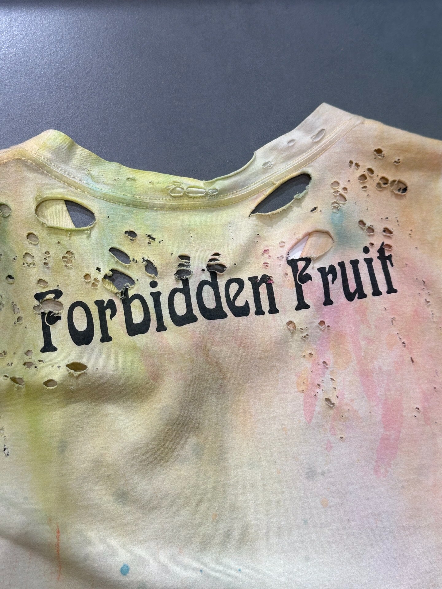 L.G.B Tie-Dye Faded Distressed Tank Top