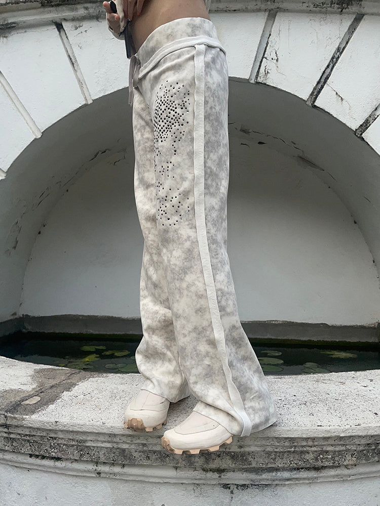 TexEvasion Rivet Patchwork Pants