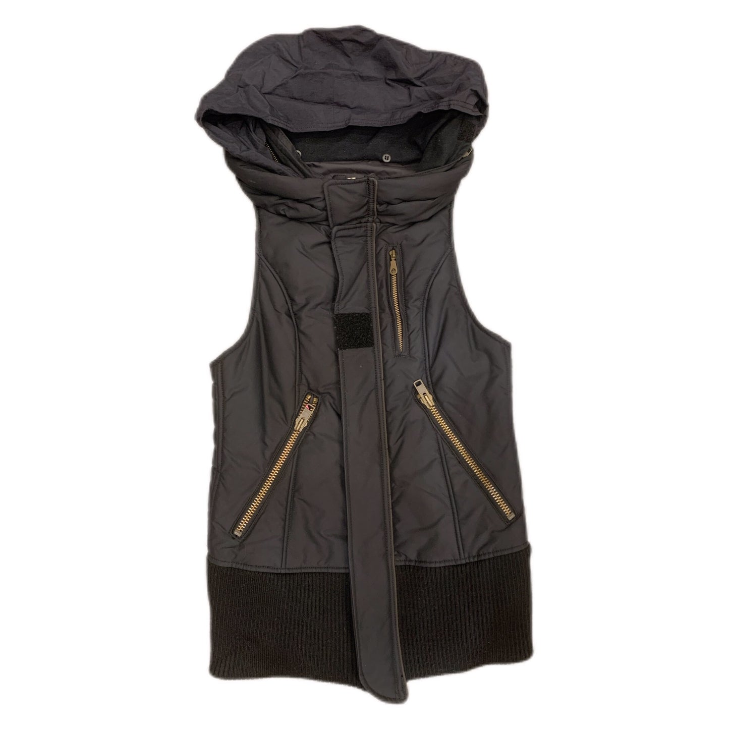 L.G.B Black Slim-Fit Padded Vest