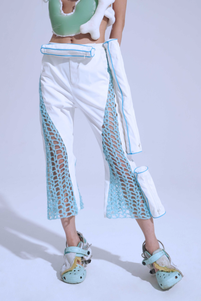 TexEvasion Woven Patchwork Skirt