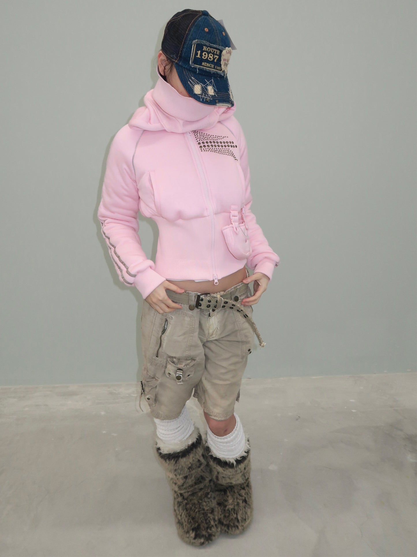 TexEvasion Pink Rivet Jacket