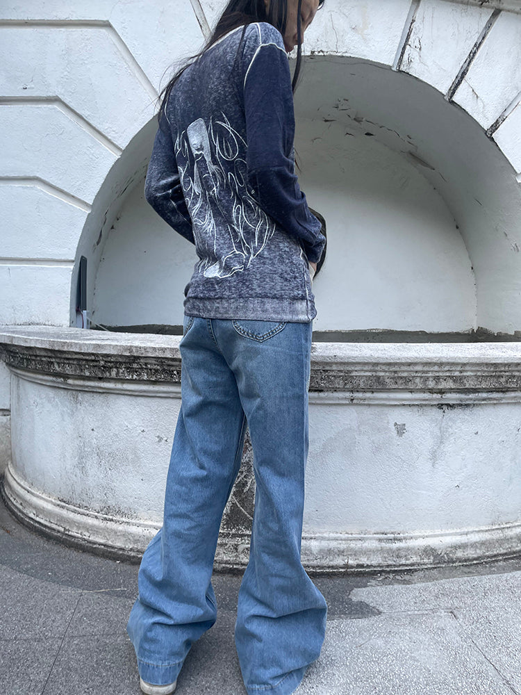 TexEvasion Patchwork Printed Sweaters