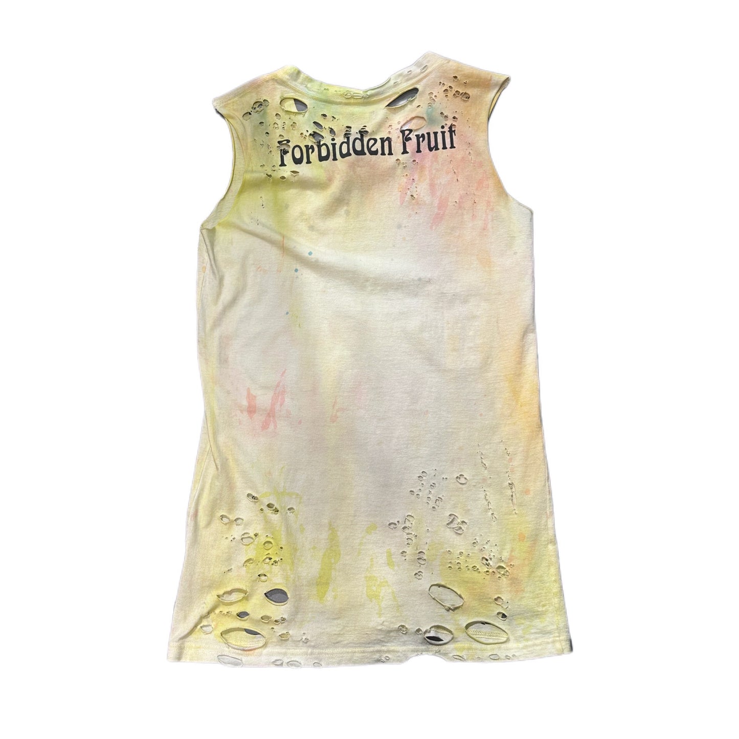L.G.B Tie-Dye Faded Distressed Tank Top