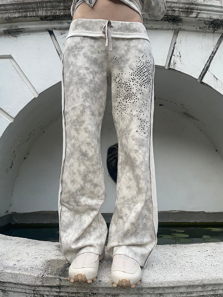 TexEvasion Rivet Patchwork Pants