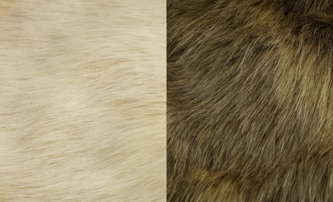 TE.COM Faux Mink Fur Coat (Short/Long 2-Way)