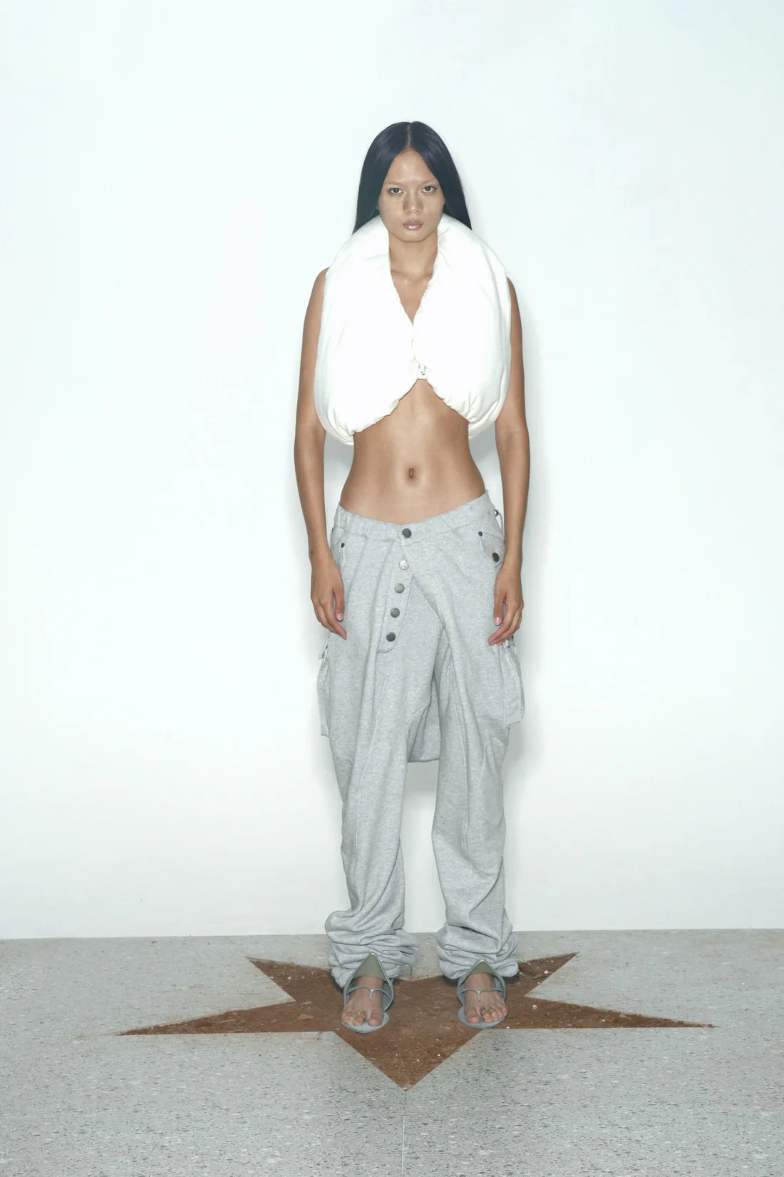 TE.COM Cargo Stackable Pants