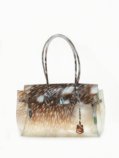 deer fur jellyfirkin bag（Pre-order: Ships in 15 days）