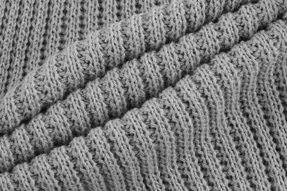 TE.COM Extra-Long Knit Layered Socks/Pants
