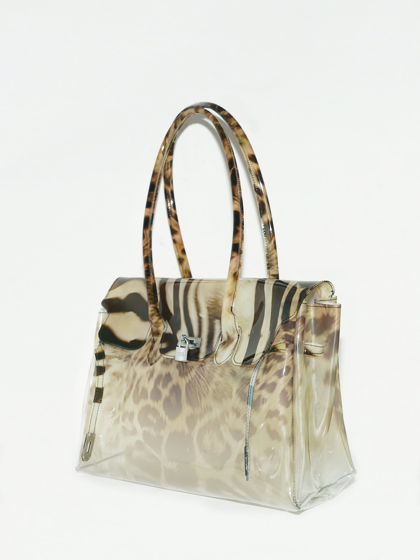 Zebra&leopard jellyfirkin bag（Pre-order: Ships in 15 days）