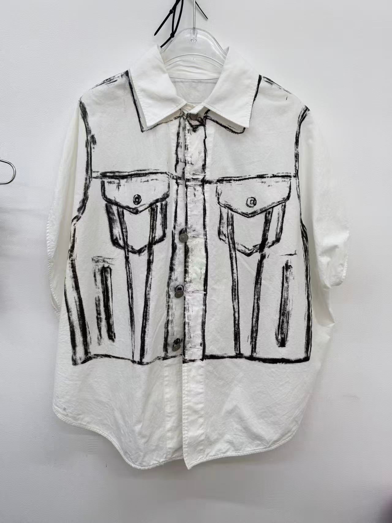 MM6 Maison Margiela Shirt pattern Shirt