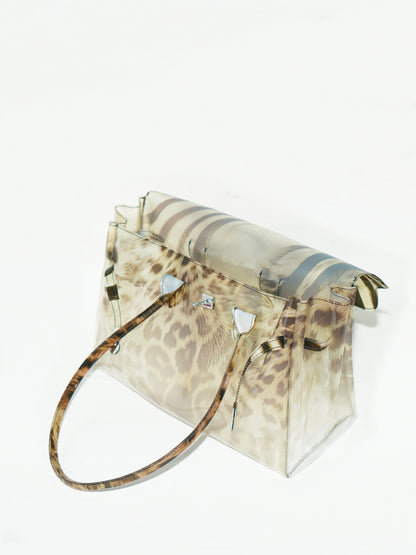 Zebra&leopard jellyfirkin bag（Pre-order: Ships in 15 days）