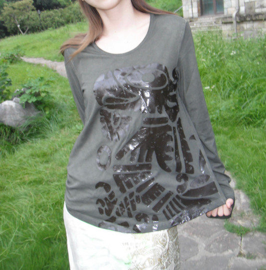 TexEvasion Printed Long-Sleeve T-Shirt