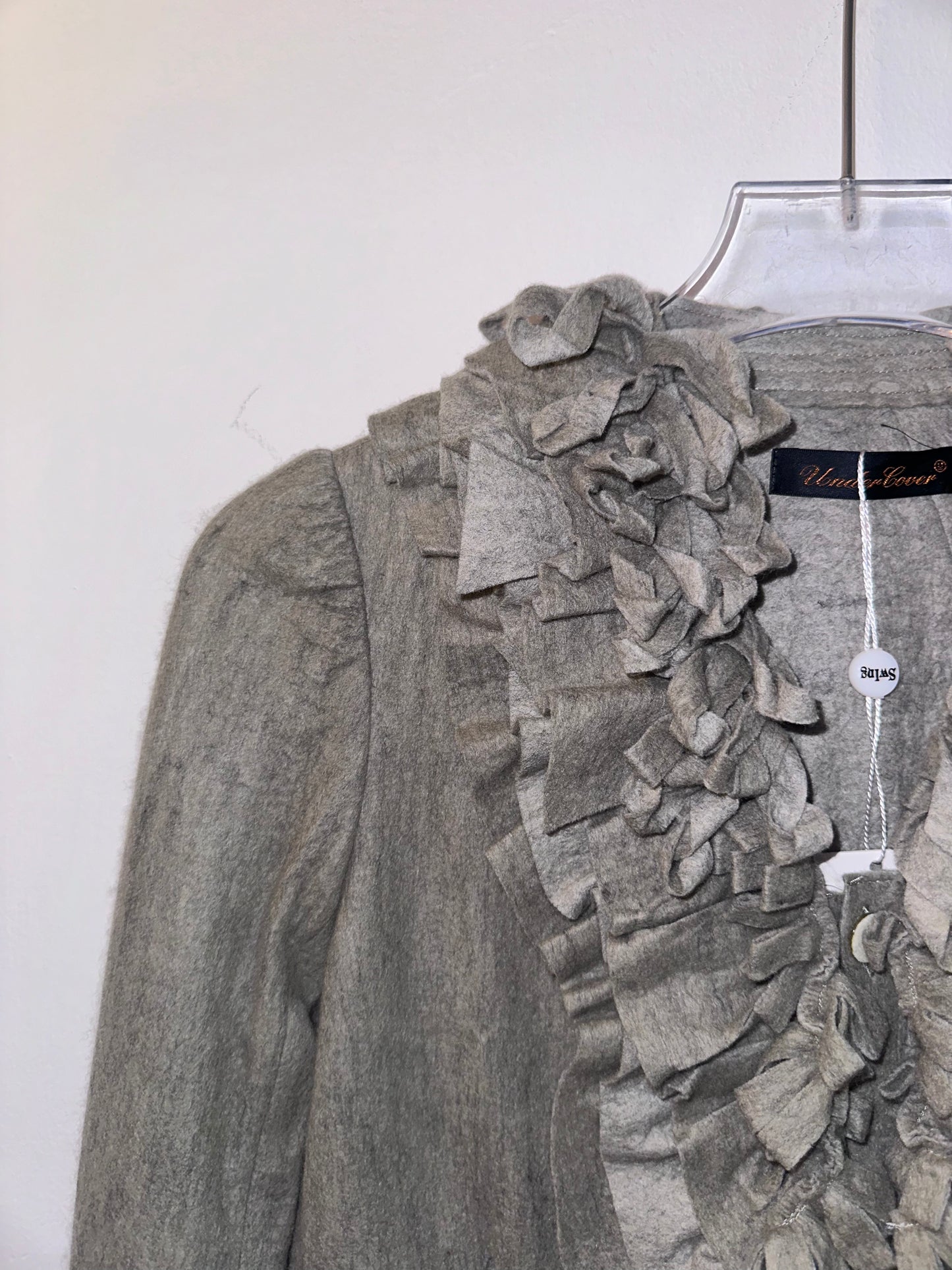 UNDERCOVER Ruffled Linen Shirt