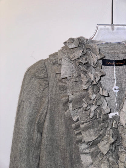 UNDERCOVER Ruffled Linen Shirt