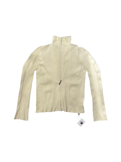 HIROKO White Knitted Top