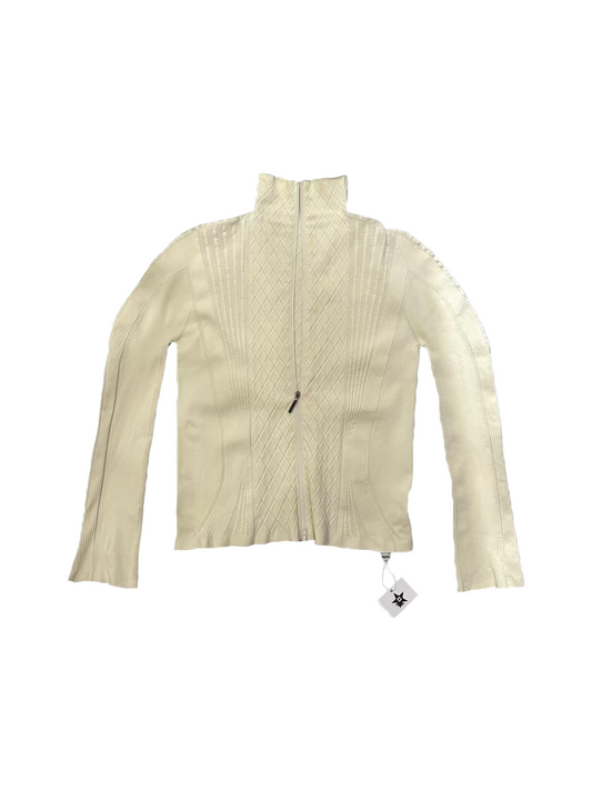 HIROKO White Knitted Top