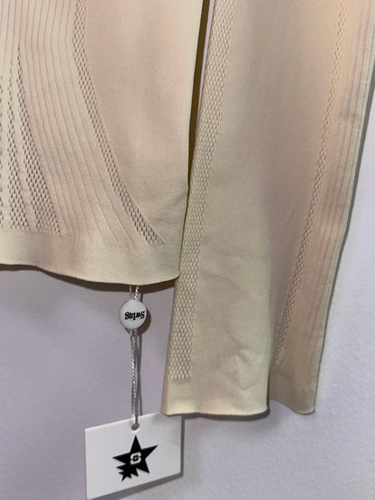 HIROKO White Knitted Top