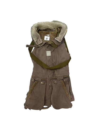 L.G.B Military Shearling Vest