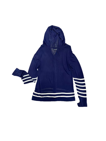 GAULTIER JUNIOR Navy Knit Sweatshirt — Nautical Style