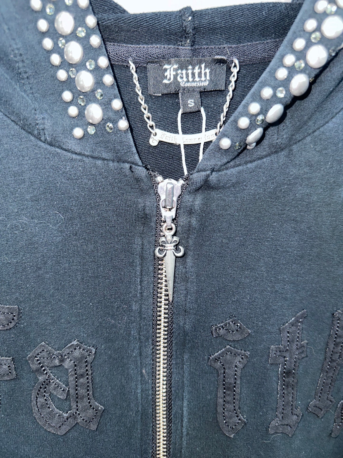 Faith  Gothic Rivet Top