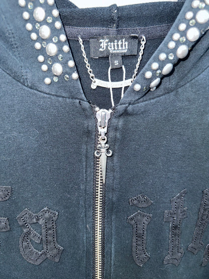 Faith  Gothic Rivet Top
