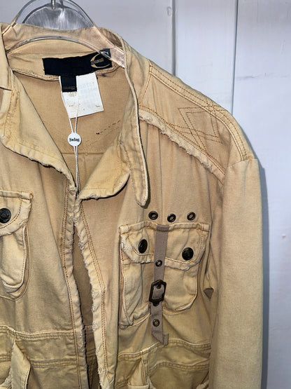 JUST CAVALLI Yellow Multi-pocket Jacket