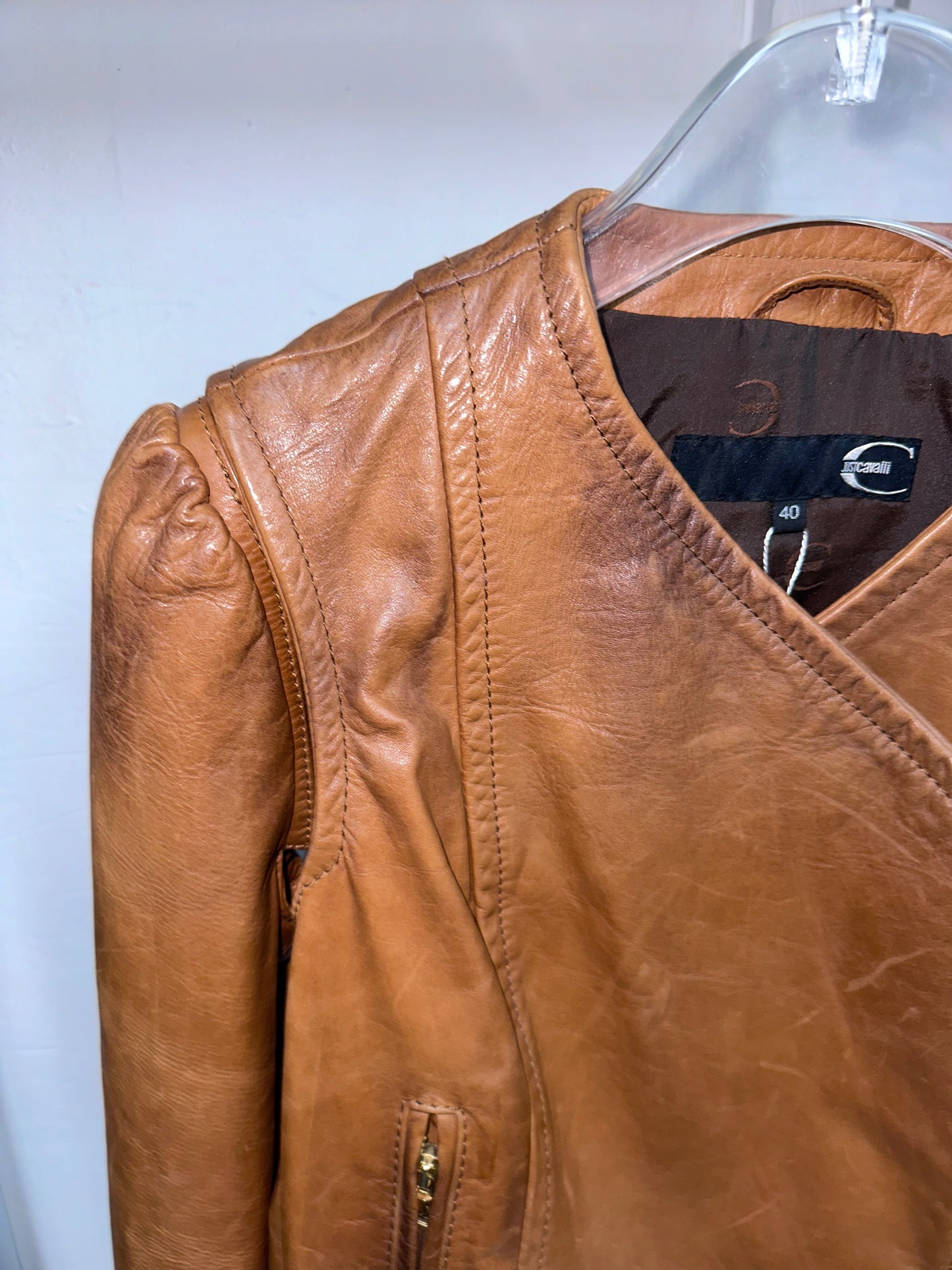 ROBERTO CAVALLI Vintage Distressed Jacket