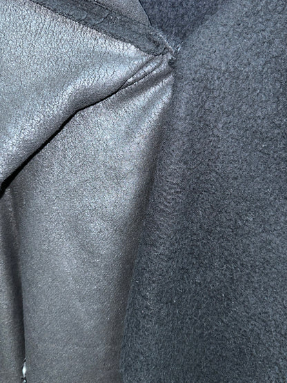 YOHJI YAMAMOTO Black Suede Leather Jacket