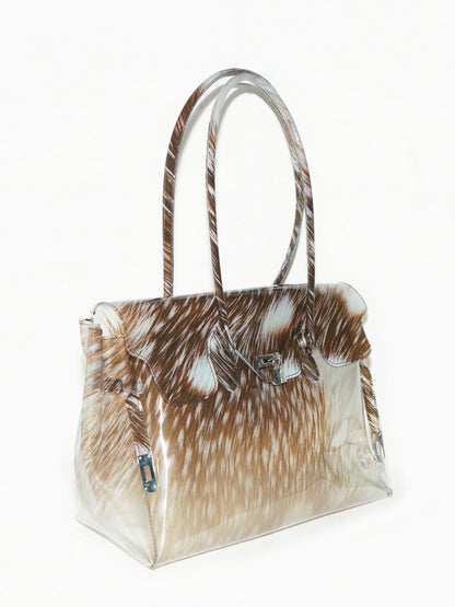 deer fur jellyfirkin bag（Pre-order: Ships in 15 days）